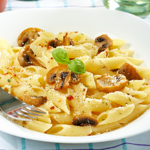 Penne chicken mushrooms